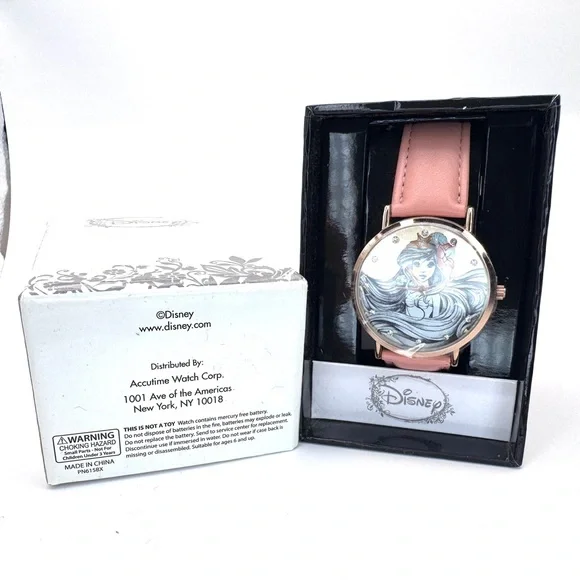 VTG Ariel Disney Little Mermaid Watch Rose Gold Round Face Peach Strap DeadBatry - nationalbodyline.in VTG Ariel Disney Little Mermaid Watch Rose Gold Round Face Peach Strap DeadBatry - nationalbodyline.in